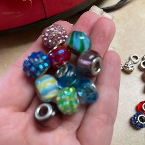 Bag of beads.  Great for making jewelry.